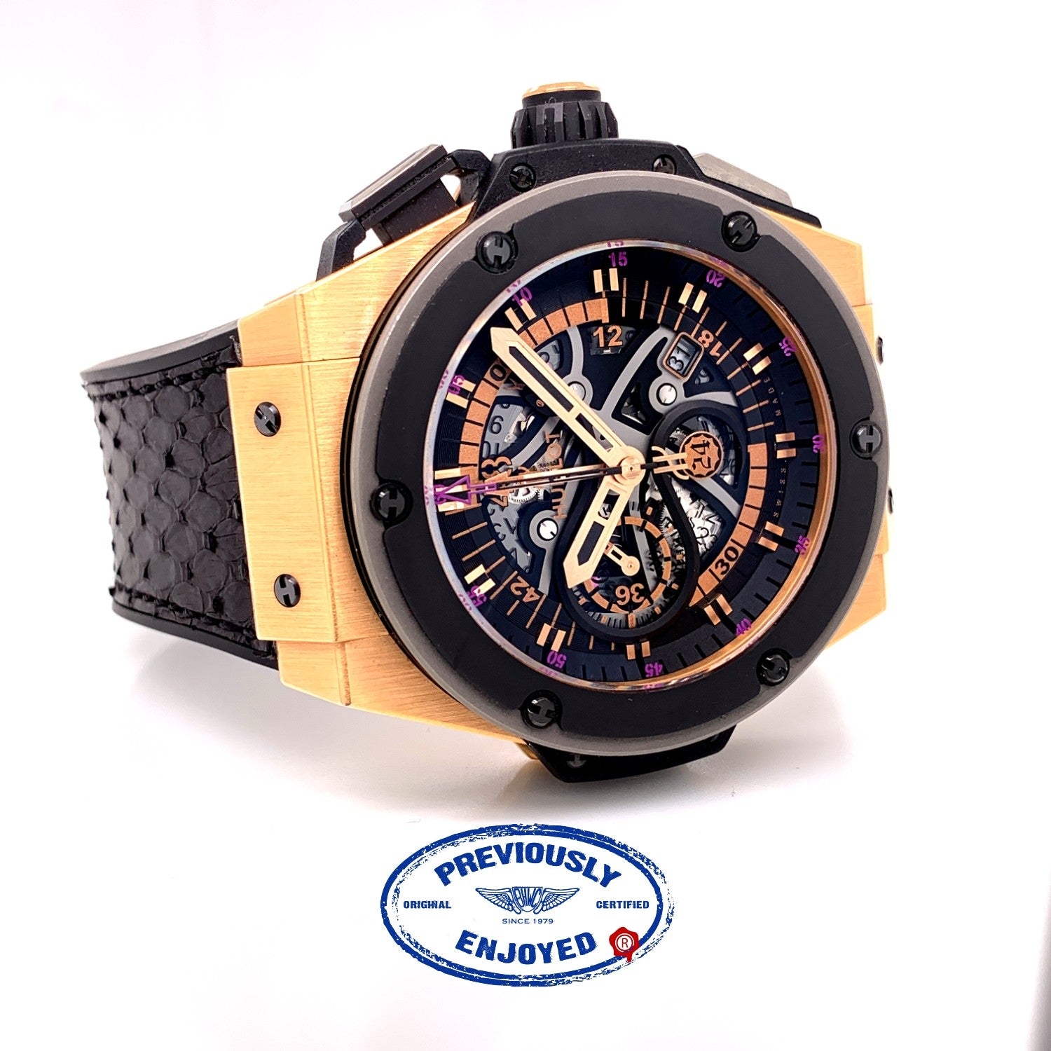 Hublot King Power Black Mamba "Kobe Bryant" Edition 48mm 748.OM.1118.PR.KOB13 - Beverly Hills Watch