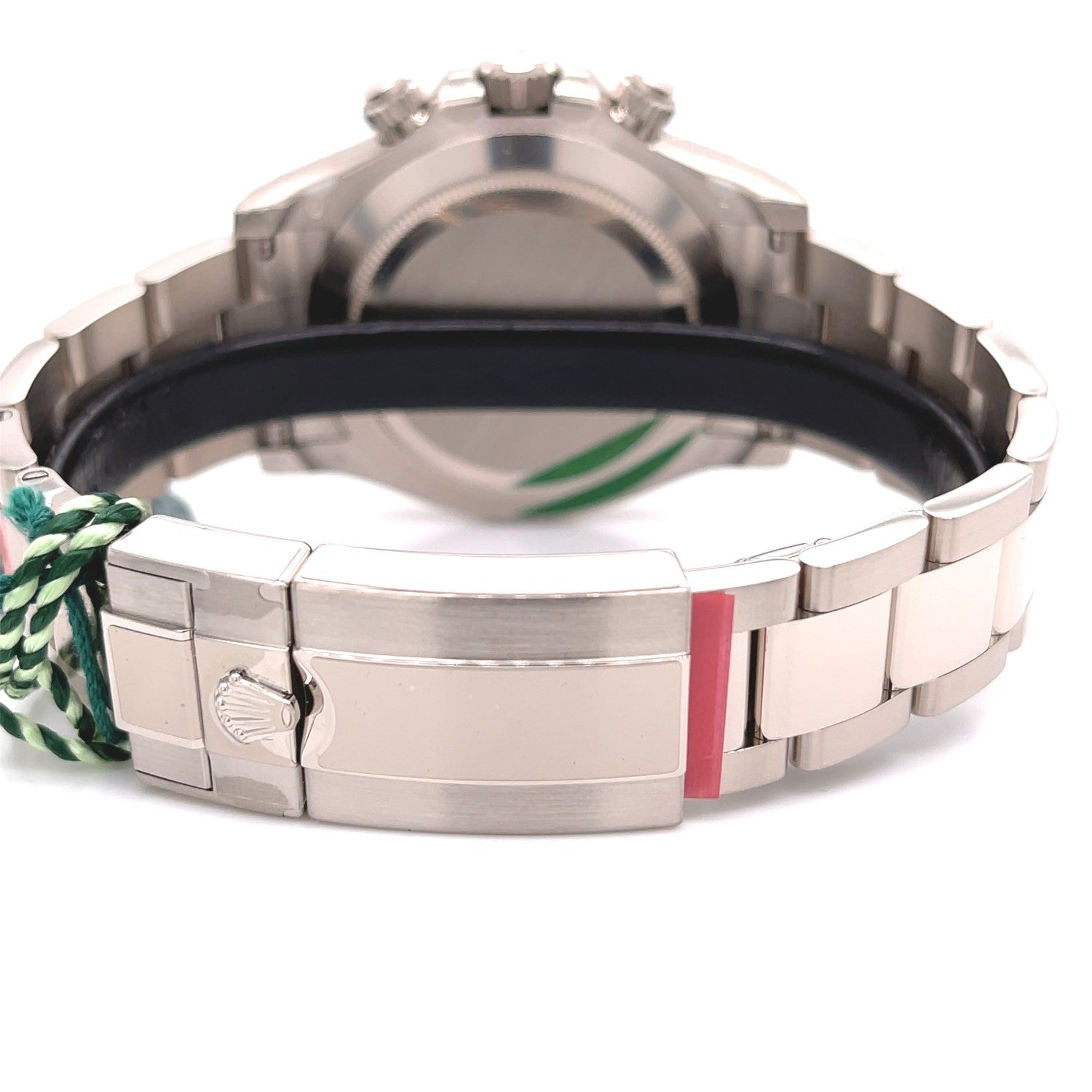 Rolex Daytona Chronograph 18K White Gold Oyster Bracelet Blue Dial 116509 ZEFVN1 - Beverly Hills Watch