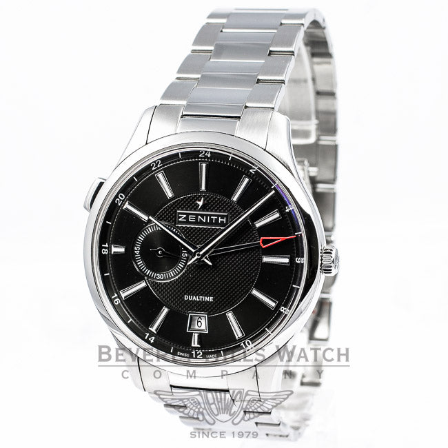 Zenith Captain Dual Time GMT 03.2130.682.22.M2130 Beverly Hills Watch Store
