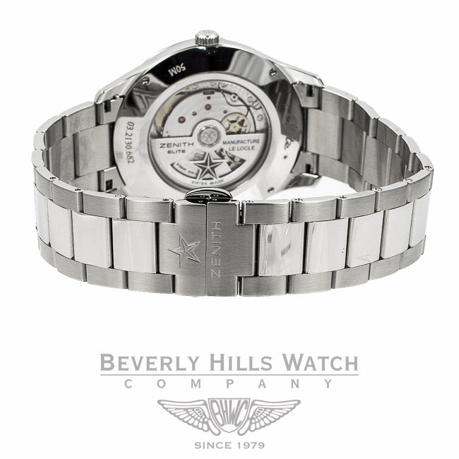 Zenith Captain Dual Time GMT 03.2130.682.22.M2130 Beverly Hills Watch Store