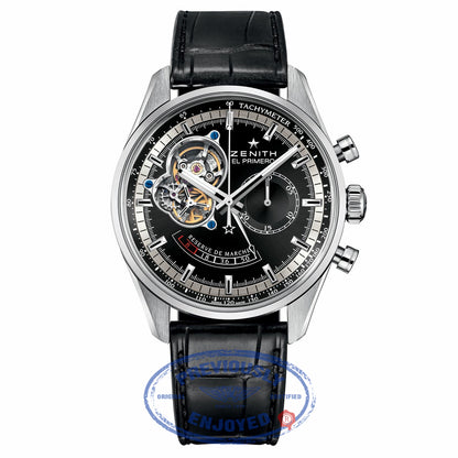 Zenith Chronomaster Open Power Reserve Black Dial Automatic 03.2080.4021/21.C496 YEN44X - Beverly Hills Watch