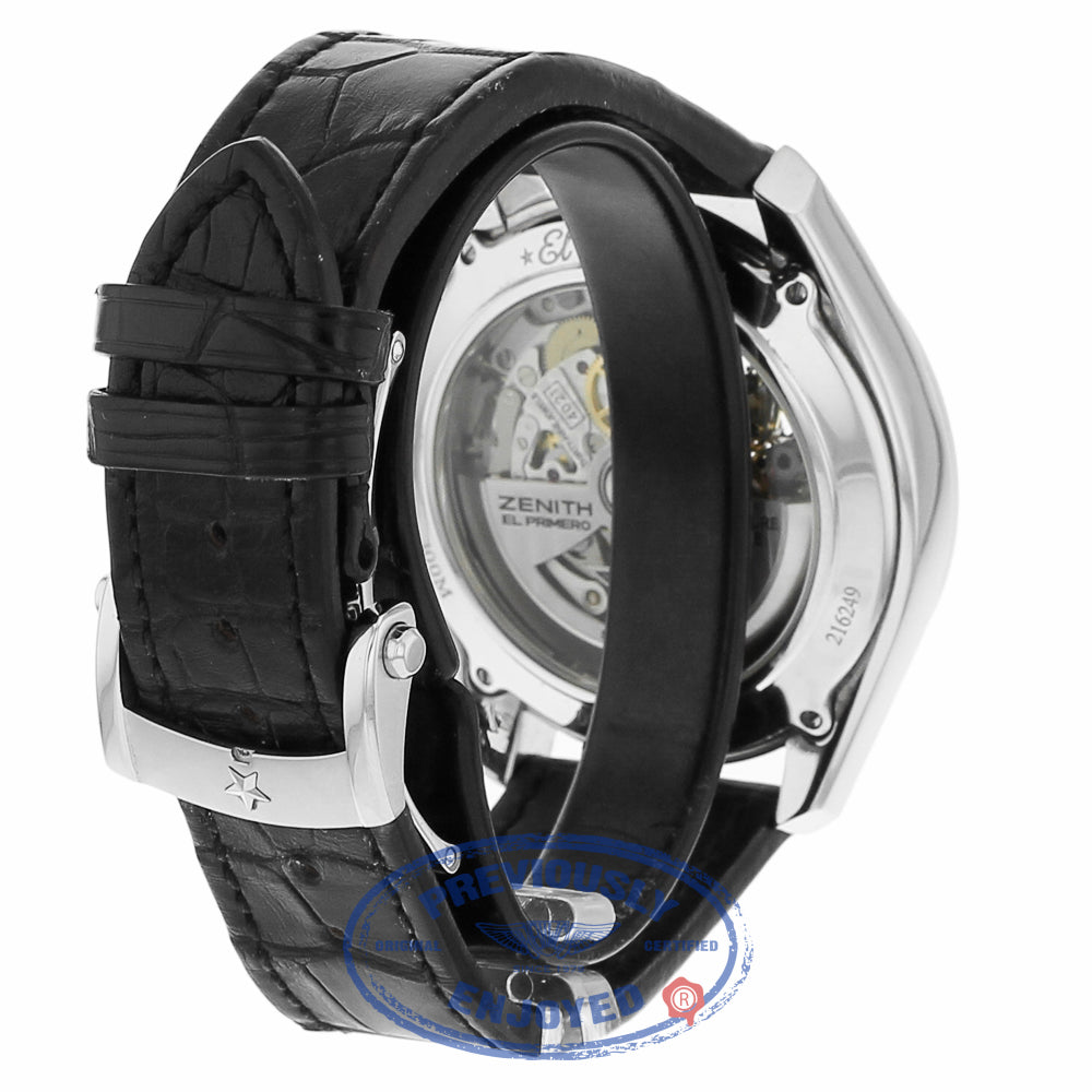 Zenith Chronomaster Open Power Reserve Black Dial Automatic 03.2080.4021/21.C496 YEN44X - Beverly Hills Watch