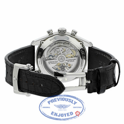 Zenith Chronomaster Open Power Reserve Black Dial Automatic 03.2080.4021/21.C496 YEN44X - Beverly Hills Watch