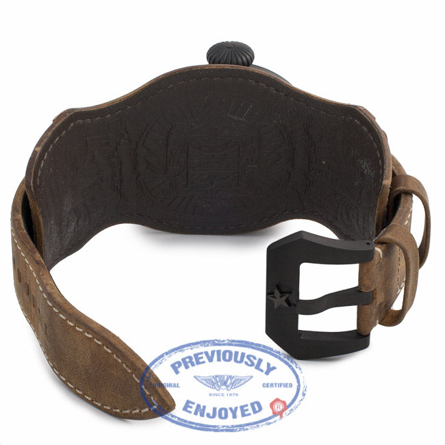 Zenith Pilot Montre d'Aeronef Type 20 GMT 48MM Titanium Black Dial 50 hour Power Reserve 96.2431.693/21.C738 887E14 - Beverly Hills Watch Company Watch Store