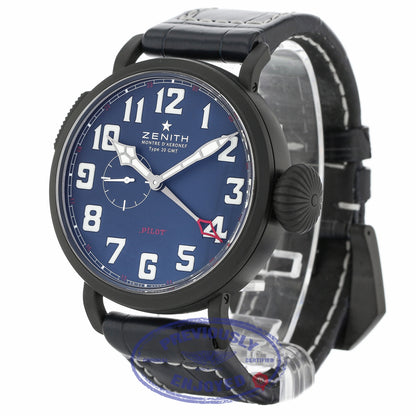 Zenith Pilot Type 20 Extra Special GMT 48mm DLC Titanium 96.2436.693/51.C779 FJ9PN5 - Beverly Hills Watch