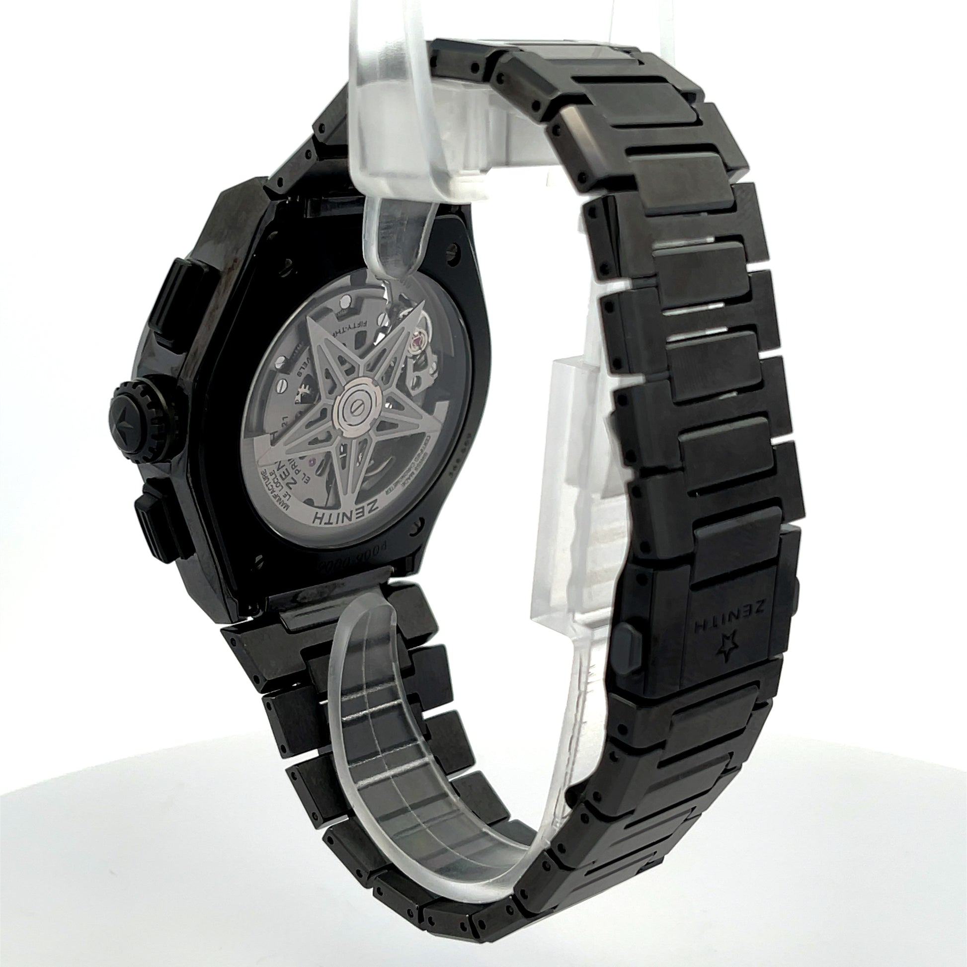 Zenith Defy El Primero 21 Black Ceramic 44mm 49.9000.9004/78 M9000 - Beverly Hills Watch Company