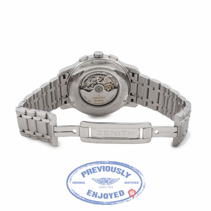 Zenith Chronomaster Open XXT Black Dial Stainless Steel 0312604021.21M Q3CQPL - Beverly Hills Watch Company Watch Store