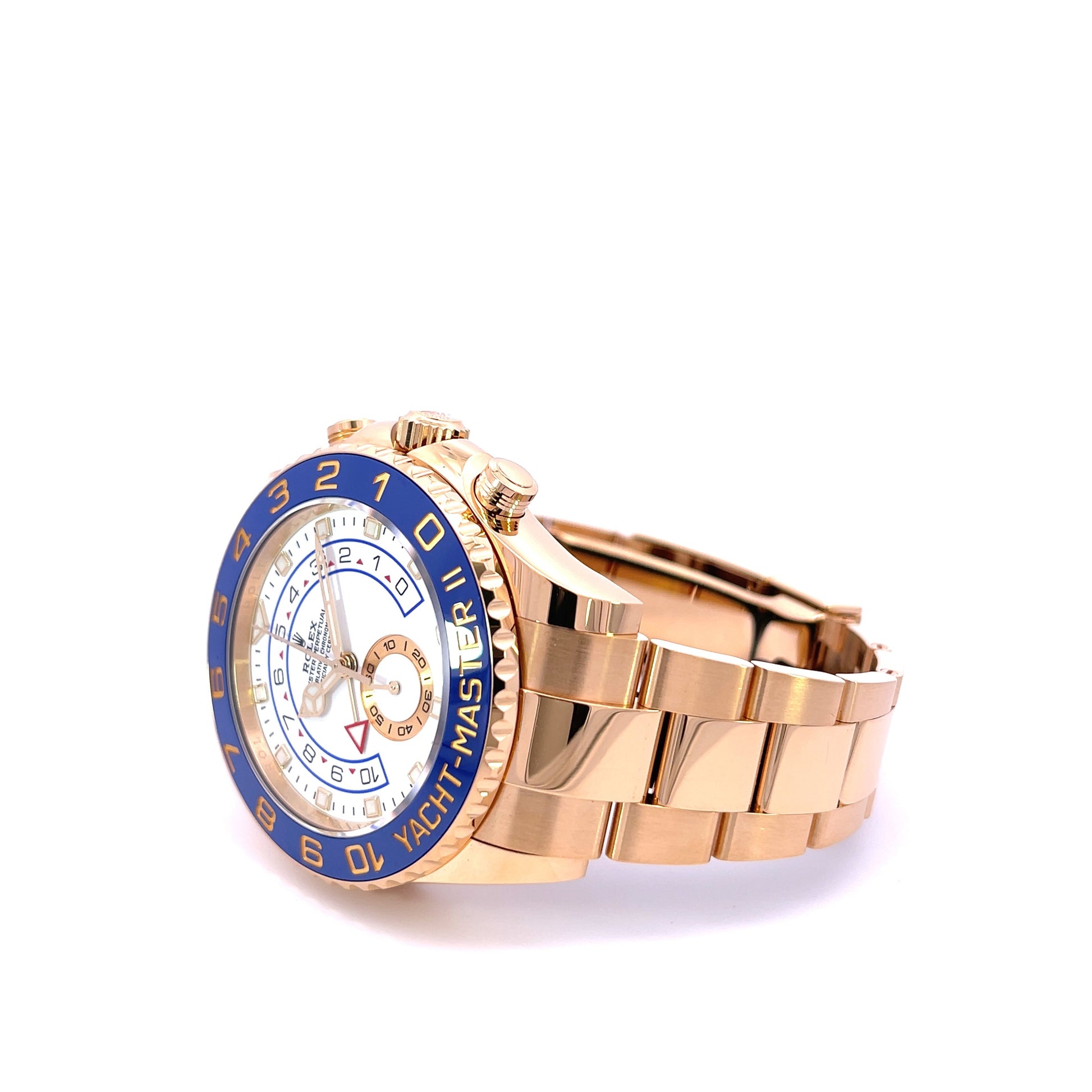 Rolex Yacht-Master II 44mm Yellow Gold Watch 116688 - Beverly Hills Watch Company