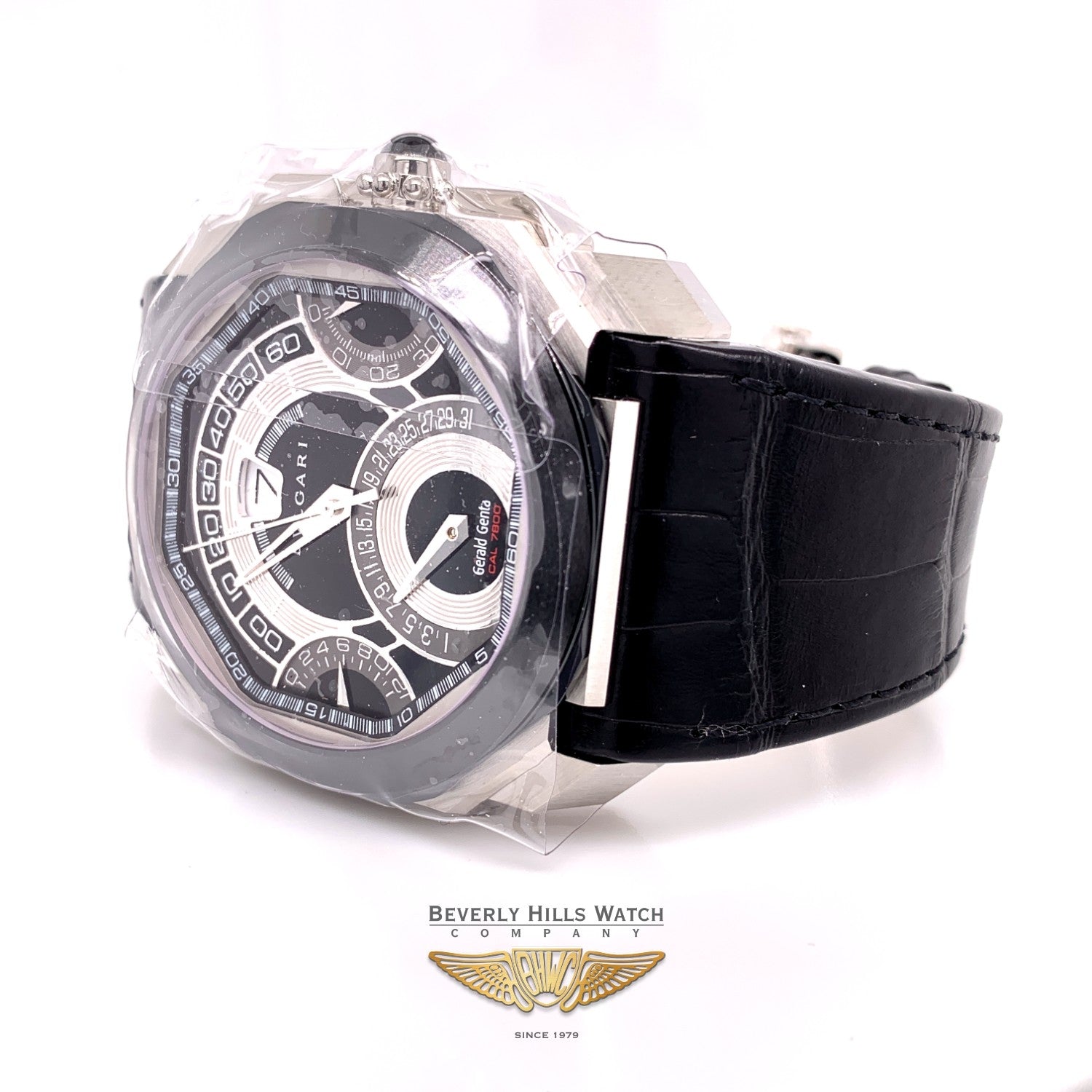 Bulgari Octo Retrogradi Chronograph 45mm Ceramic and Stainless Steel 101882 ZFTYD4