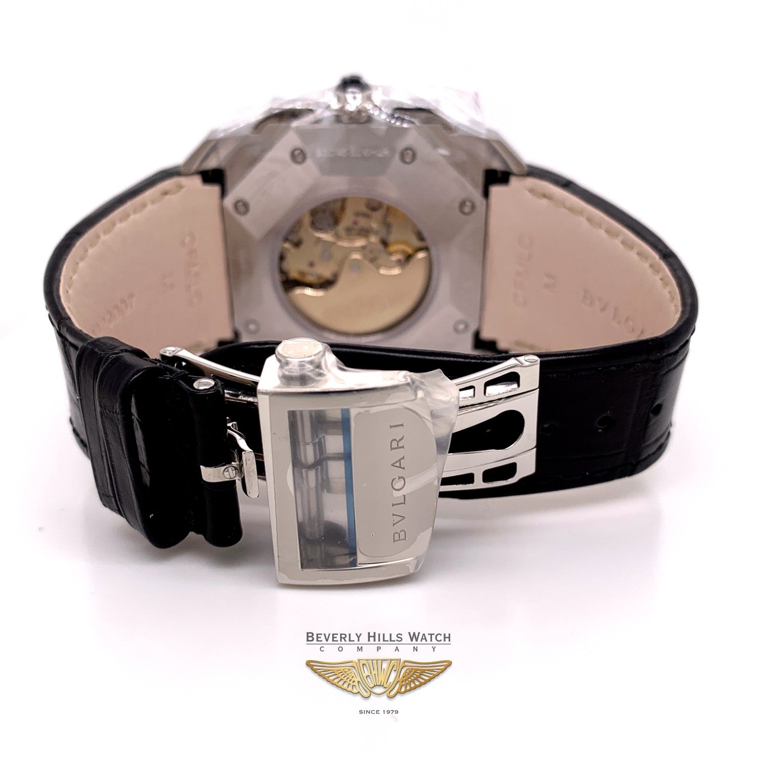 Bulgari Octo Retrogradi Chronograph 45mm Ceramic and Stainless Steel 101882 ZFTYD4