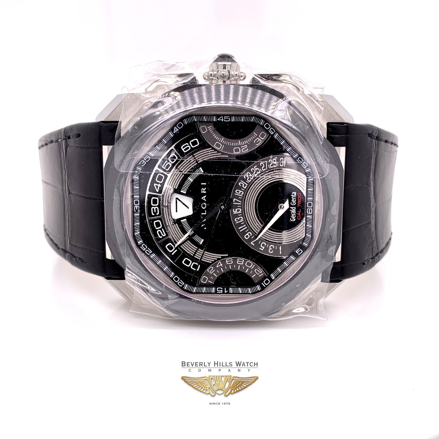 Bulgari Octo Retrogradi Chronograph 45mm Ceramic and Stainless Steel 101882 ZFTYD4