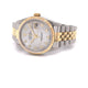 Rolex Datejust 36MM Yellow Gold Stainless and Stainless Steel Mother of Pearl Diamond Dial 16233 - Beverly Hills Watch Company