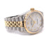 Rolex Datejust 36MM Yellow Gold Stainless and Stainless Steel Mother of Pearl Diamond Dial 16233 - Beverly Hills Watch Company
