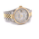 Rolex Datejust 36MM Yellow Gold Stainless and Stainless Steel Mother of Pearl Diamond Dial 16233 - Beverly Hills Watch Company