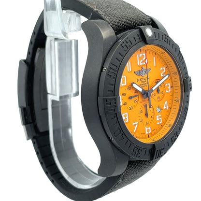 Breitling Hurricane Chronograph 50mm Yellow Dial XB0170E4/i533/282S - Beverly Hills Watch Company