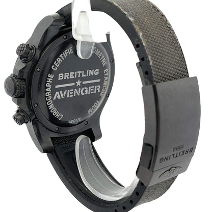 Breitling Hurricane Chronograph 50mm Yellow Dial XB0170E4/i533/282S - Beverly Hills Watch Company