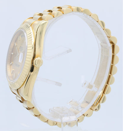 Rolex Day-Date II President 41MM Yellow Gold 218238 - Beverly Hills Watch Company