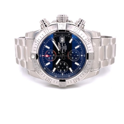 Breitling Super Avenger Chronograph 43mm Black Dial A13381111B1A1 0XUHKW - Beverly Hills Watch Company