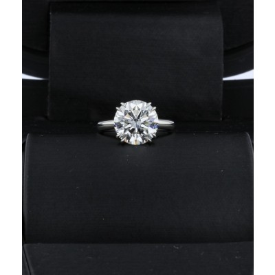 Round Brilliant Cut 6.10ct Diamond G SI2 GIA 2C2L7J - Beverly Hills Watch and Diamond Company