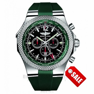 Breitling Bentley GMT Racing Green Limited Edition A47362S4/B919 2YPDL6 - Beverly Hills Watch Company Watch Store