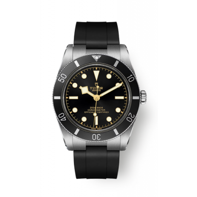 Tudor Black Bay 54 Stainless Steel 37mm Rubber M79000N-0002 - Beverly Hills Watch Company