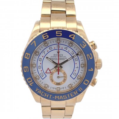Rolex Yacht-Master II 44mm Yellow Gold Watch 116688 - Beverly Hills Watch Company