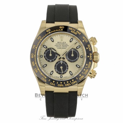 Rolex Daytona Oyster Perpetual Champagne Dial Automatic 116518LN VLRF7Q - Berverly Hills Watch 