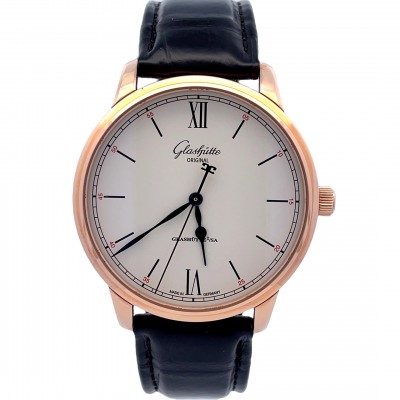 Senator Excellence Red Gold 40mm 1-36-01-02-05-30 - Beverly Hills Watch Company