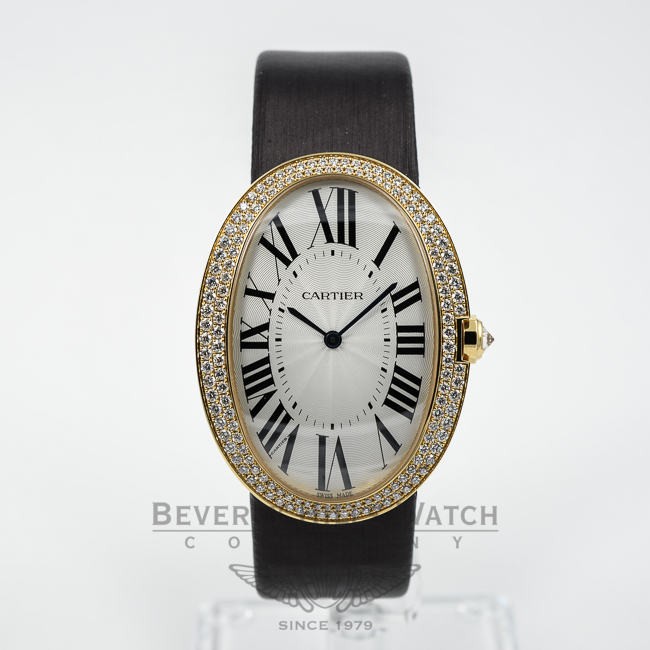 cartier ladies oval watch