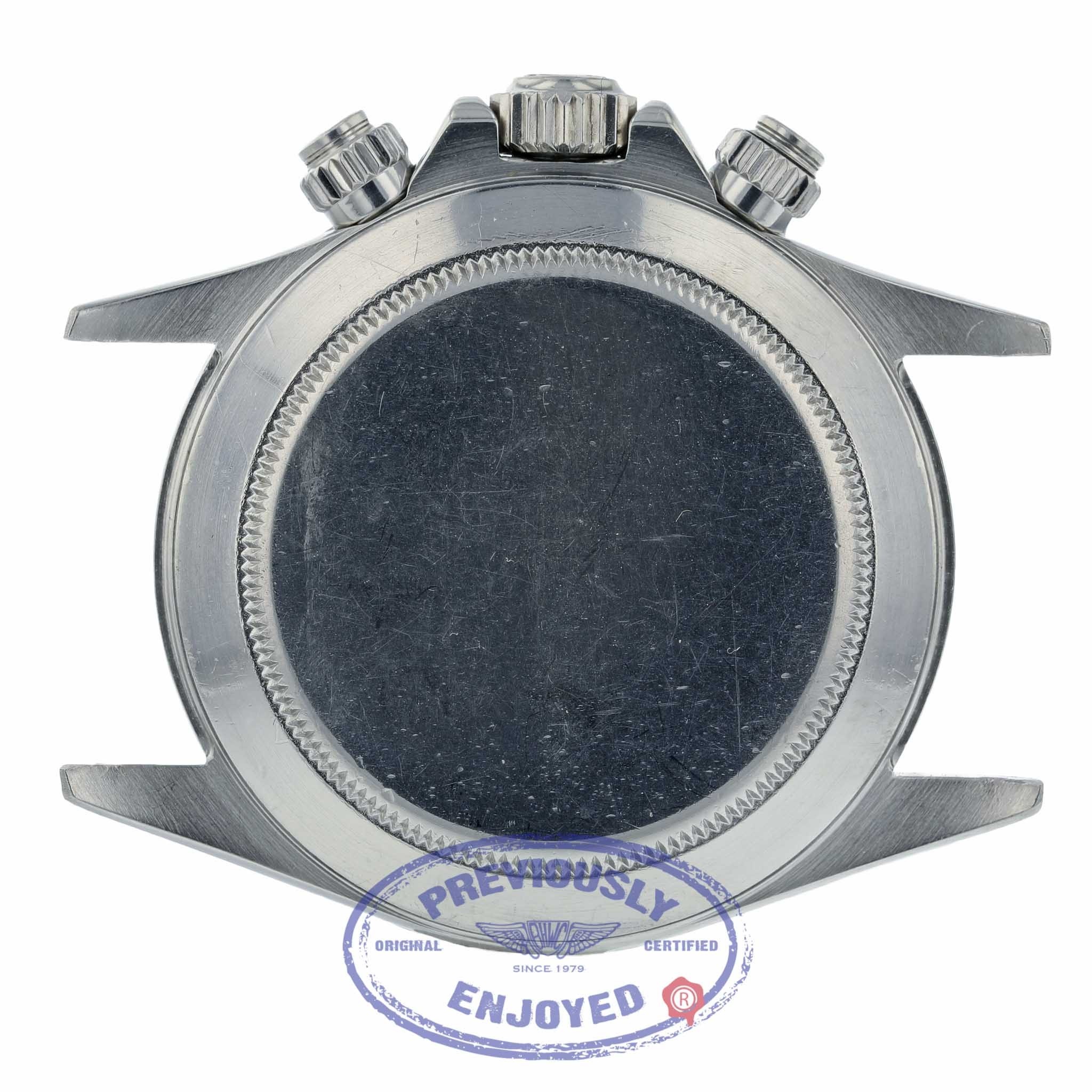 Rolex Daytona Zenith Black Dial Inverted Six Stainless Steel 16520 