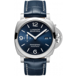 Panerai Luminor Marina 44mm Stainless Steel Blue Dial PAM01313 - Beverly Hills Watch Company