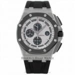 Audemars Piguet Royal Oak Offshore Chronograph 44mm Stainless Steel Case Ceramic Bezel 26400SO.OO.A002CA.01 HT73ZY - Beverly Hills Watch Company Watch Store