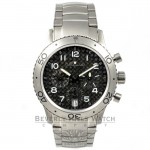 BREGUET TYPE XX TRANSATLANTIQUE 39mm Titanium Case/Bracelet Black Carbon Fiber Dial Watch 3820TI-K2-TW Beverly Hills Watch Company Watches