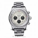Breitling Chronospace Professional III Silver Dial 46MM Stainless Steel A2336035/G718 P539YJ - Beverly Hills Watch Company Watch Store