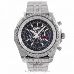 Breitling Bentley Chronograph GMT 47MM Stainless Steel Black Dial AB0431 353HGT- Beverly Hills Watch Company