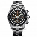 Breitling Superocean Chronograph II Stainless Steel Abyss Orange Second Hand A13341A8/BA85 LZ6AKA