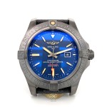 Breitling Avenger Blackbird Black Titanium 48mm Blue Dial V173104A/CA23/100W RKY5WZ - Beverly Hills Watch Company