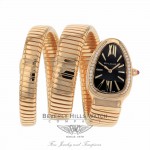 Bulgari Serpenti Tubogas Rose Gold Double Spiral 101814 F4R1LJ  - Beverly Hills Watch Company