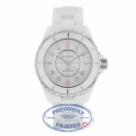 Chanel J-12 Automatic 38mm White Ceramic White Lacquered Dial H4864 2LXXXX - Beverly Hills Watch 
