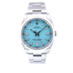 Rolex Oyster Perpetual 36mm Turquoise 126000 - Beverly Hills Watch Company