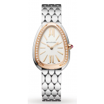 Bulgari Serpenti Seduttori Rose Gold Diamond Bezel 103143 - Beverly Hills Watch Company