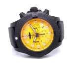 Breitling Hurricane Chronograph 50mm Yellow Dial XB0170E4/i533/282S F8PY5Y - Beverly Hills Watch Company