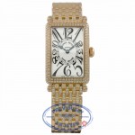 Franck Muller Long Island 18k Rose Gold Diamond Bezel Bracelet 902QZ D B FH6XJ9 - Beverly Hills Watch Company
