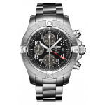 Breitling Avenger GMT 45mm Stainless Steel Black Dial A24315101B1A1 - Beverly Hills Watch Company