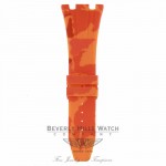 Horus Orange Camouflage Rubber Audemars Piguet 42mm Strap 0WPFE6 0WPFE6 - Beverly Hills Watch Company 