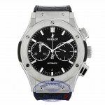 Hublot Classic Fusion Chrono Automatic 45mm Titanium Black Dial 541.NX.7170.LR MHAP23 - Beverly Hills Watch