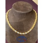 Hugs and Kisses 18K Yellow Gold and Diamond Necklace XO - Beverly Hills Watch and Jewelry Store