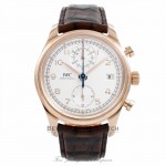 IWC Portuguese Chrono Classic 18K Rose Gold 42MM IW390402 2DMGHA - Beverly Hills Watch Company Watch Store