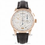 Jaeger LeCoultre Duometre Chronographe 42MM 18k Rose Gold Manual Wind Q6012521 ZLN1RF - Beverly Hills Watch Company Watch Store