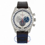Zenith El Primero Chronograph Silver Dial Brown Leather 03204040069C494 - Beverly Hills Watch